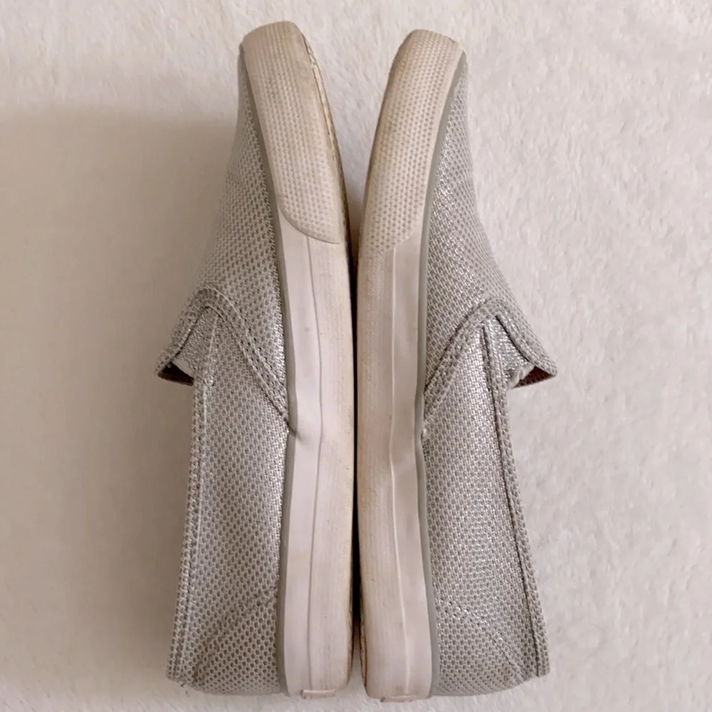 Sperry | Top-Sider Seaside Slip On Mesh Sneaker YG54592 Silver Metallic (1.5) - Picture 10 of 16